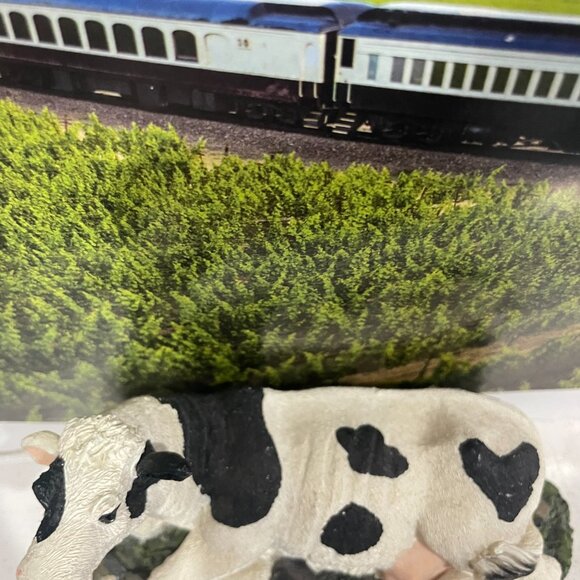 Vintage Cow Figurine Jubilee giftware - Picture 2 of 4